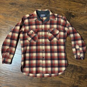 Vintage Pendleton Wool Plaid Shirt
